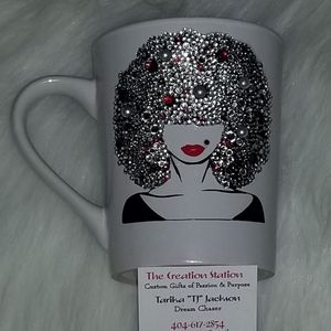 Custom Glitter & Bling mugs and glasses
